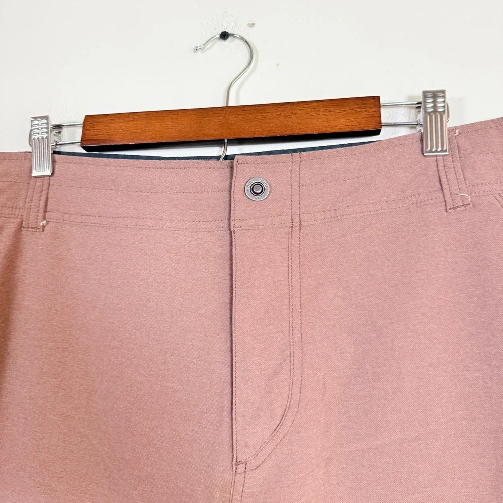 Kuhl Renegade Performance Outdoor Hiking Shorts Size 38 Dusty Rose Mauve